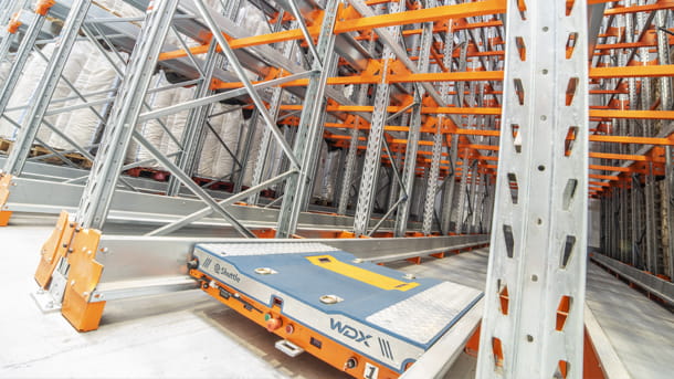 Paletten-Shuttle-Regale