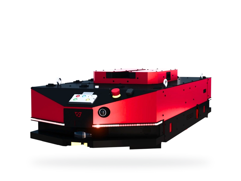 Transportroboter VB 500 mit automatischem Kupplungsmodul