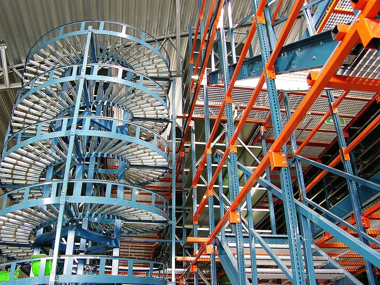 Mezzanin Lagerbühne mit hoher Tragfähigkeit